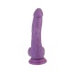 8.0 Dual Density Cock Dildo-Purple