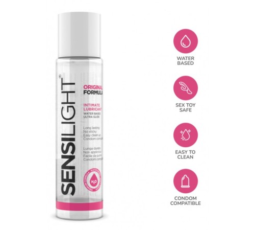 Лубрикант на водной основе Sensilight Original Formula, 60мл