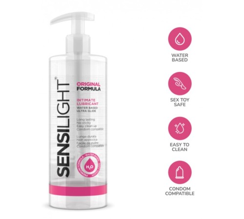 Лубрикант на водной основе Sensilight Original Formula, 500мл