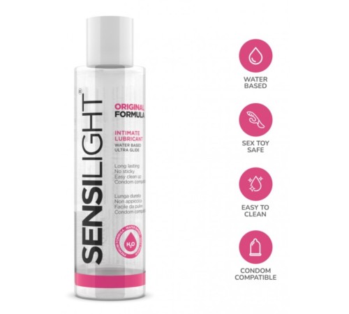 Лубрикант на водной основе Sensilight Original Formula, 150мл