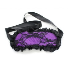 Lace Blindfold Purple