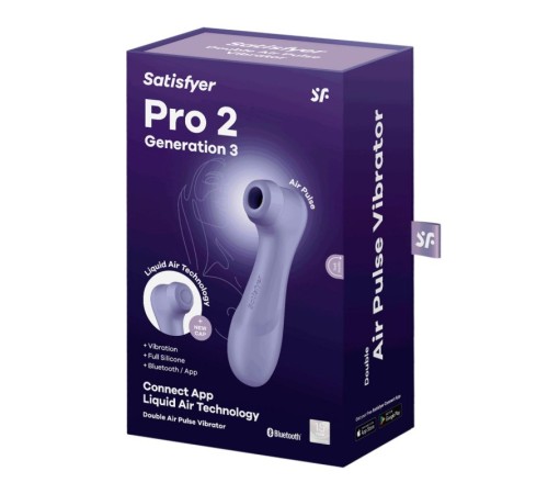 Satisfyer Pro 2 - Generation 3 App Controlled - Lilac