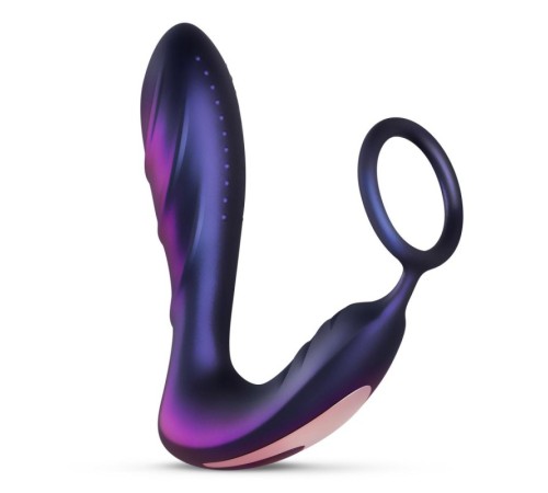 Hueman - Black Hole Anal Vibrator With Cockring