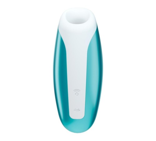 Satisfyer Love Breeze Sucking Vibrator - Ice Blue