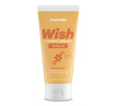 Лубрикант на водной основе Intymate Wish Vanilla, 100мл