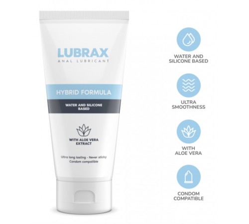 Гибридная задня гель-смазка Lubrax Hybrid Formula, 100мл