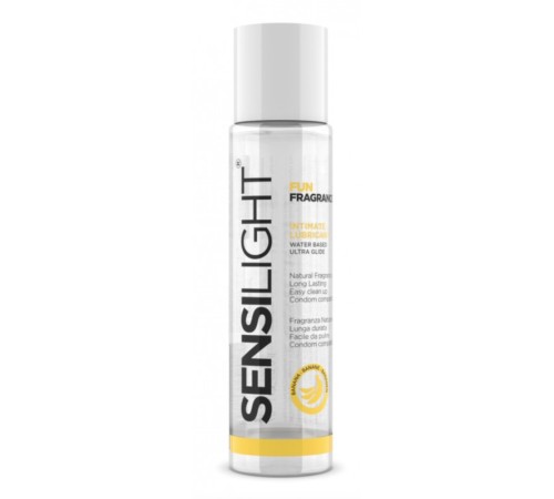 Ароматный лубрикант на водной основе Sensilight Fun Fragrance Banana, 60мл