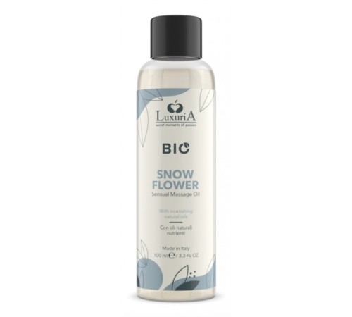 Массажное масло Luxuria Bio Oil Snow Flower, 100мл