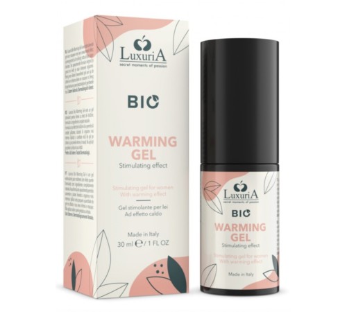 Стимулирующий согревающий гель Luxuria Bio Warming Gel, 30мл