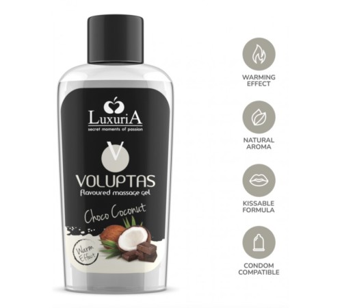 Массажный гель Luxuria Voluptas Coconut Cream, 100мл