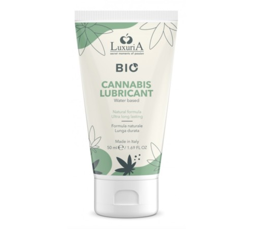 Натуральный лубрикант Luxuria Bio Cannabis Lubricant, 50мл