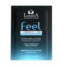 Лубрикант на водной основе Luxuria Feel Aqua, 4мл