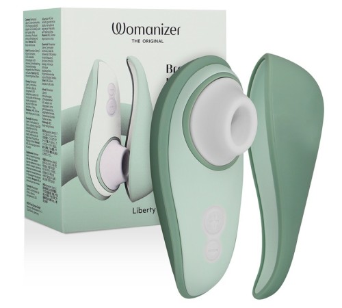 Womanizer Liberty 2 Clitoris Stimulator & Sucker Light Green