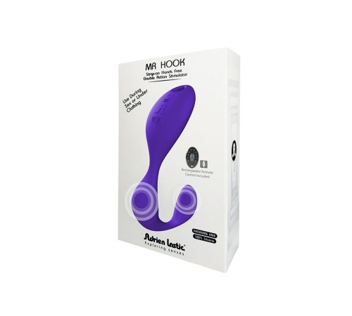 Вібратор під одяг Adrien Lastic Mr.Hook з пультом LRS