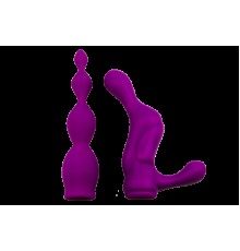 Насадки для двостороннього вібратора Adrien Lastic AD-2X - Anal set