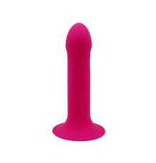 Дилдо з присоскою Adrien Lastic Hitsens 2 Pink, відмінно для страпона, макс. діам. 4см, довж. 16,7см