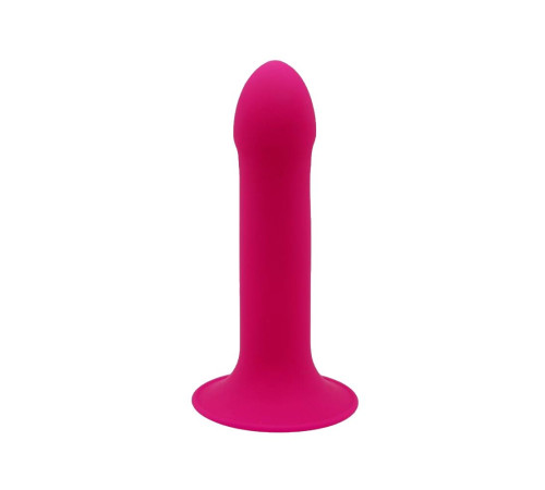 Дилдо з присоскою Adrien Lastic Hitsens 2 Pink, відмінно для страпона, макс. діам. 4см, довж. 16,7см