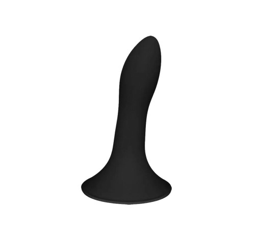 Дилдо з присоскою Adrien Lastic Hitsens 5 Black, відмінно для страпона, діаметр 2,4 см, довжина 13см