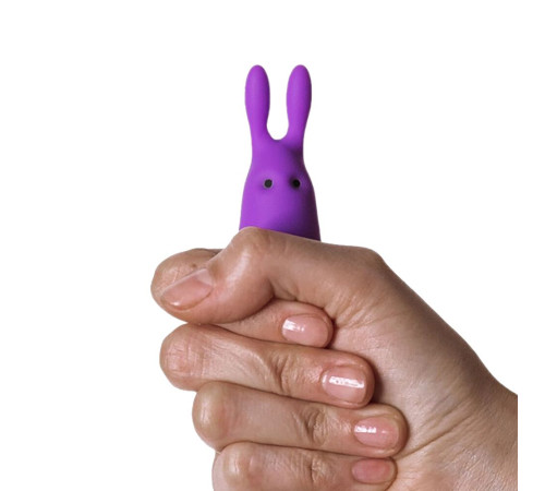 Віброкуля Adrien Lastic Pocket Vibe Rabbit Purple зі стимулювальними вушками