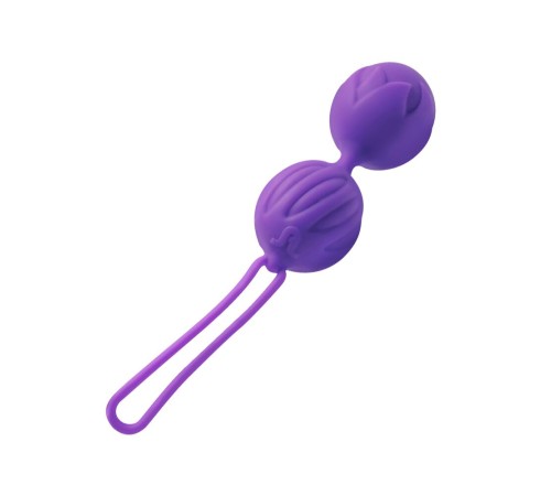 Вагінальні кульки Adrien Lastic Geisha Lastic Balls BIG Violet (L), діаметр 4 см, вага 90 гр