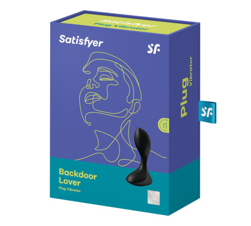 Анальна вібропробка Satisfyer Backdoor Lover Black