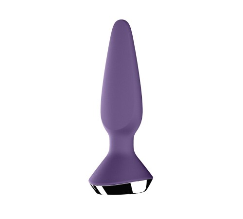 Анальна смарт-вібропробка Satisfyer Plug-ilicious 1 Purple