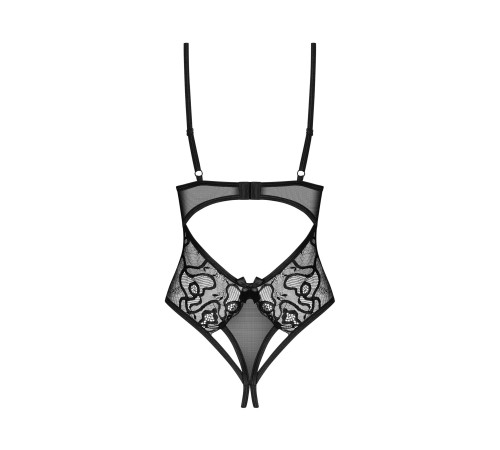 Боді Obsessive Blomentis crotchless teddy XS/S