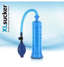 Вакуумна помпа XLsucker Penis Pump Blue для члена довжиною до 18см, діаметр до 4 см