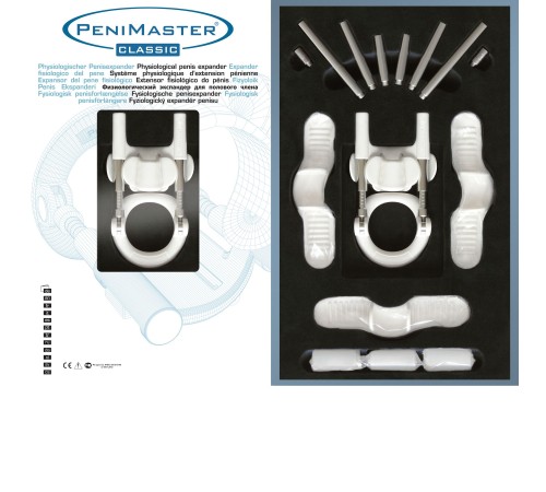Екстендер для збільшення члена PeniMaster Classic, ремінцевий, дуже надійний
