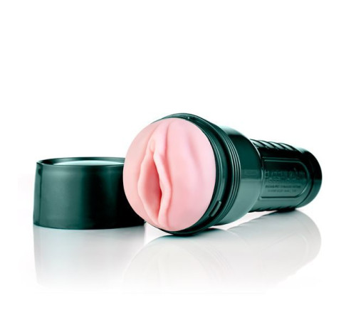 Мастурбатор з вібрацією Fleshlight Vibro Pink Lady Touch, три віброкулі, стимулювальний рельєф