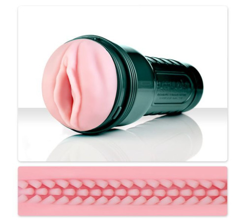 Мастурбатор з вібрацією Fleshlight Vibro Pink Lady Touch, три віброкулі, стимулювальний рельєф