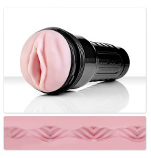 Мастурбатор-вагіна Fleshlight Pink Lady Vortex, ніжний реалістичний рельєф