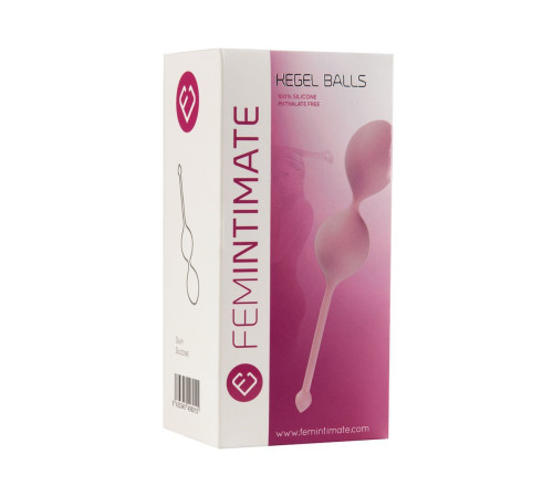 Вагінальні кульки Femintimate Kegel Balls, діаметр 3,5 см, маса 77 г