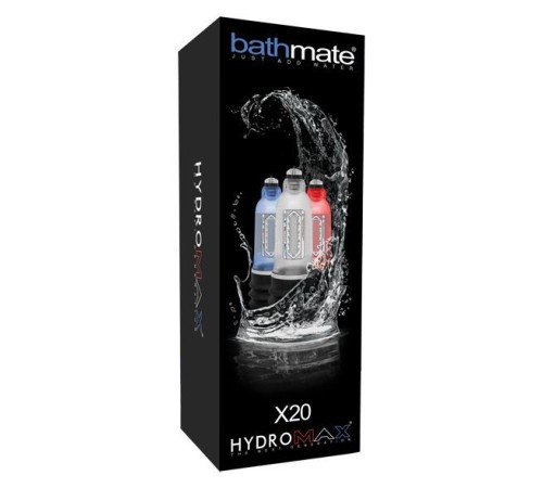 Гідропомпа Bathmate Hydromax 5 Blue (X20), для члена довжиною від 7,5 до 12,5 см, діаметр до 4,5 см