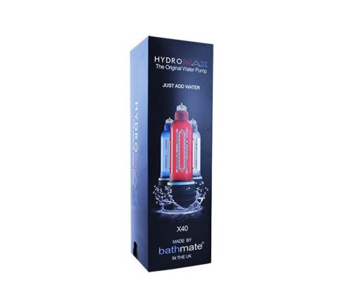 Гідро Bathmate Hydromax 9 Red (X40), для члена довжиною від 18 до 23см, діаметр до 5,5 см