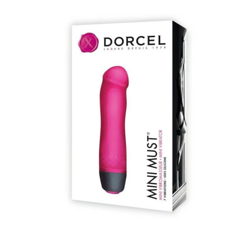 Вібратор Dorcel Mini Must Magenta для клітора і точки G