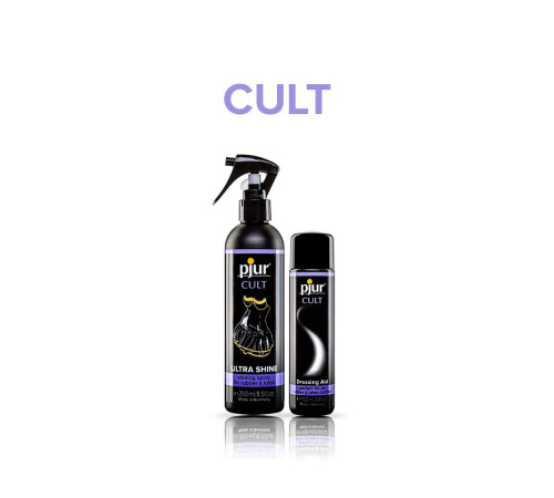 Спрей для догляду за одягом із гуми та латексу pjur Cult Ultra Shine 250 мл, надає блиску