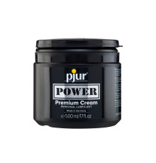 Густа змазка для фістингу та анального сексу pjur POWER Premium Cream 500 мл на гібридній основі