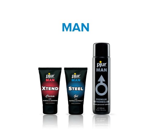 Крем для пеніса стимулювальний pjur MAN Xtend Cream 50 ml, з екстрактом гінкго та женьшеню