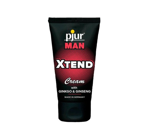 Крем для пеніса стимулювальний pjur MAN Xtend Cream 50 ml, з екстрактом гінкго та женьшеню