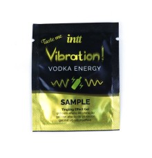 Пробник рідкого вібратора Intt Vibration Vodka (2 мл) дуже потужний