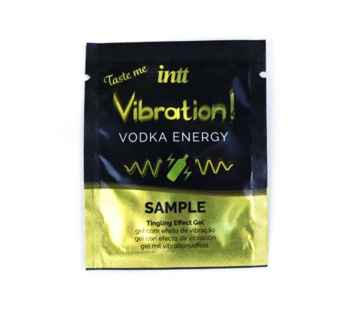 Пробник рідкого вібратора Intt Vibration Vodka (2 мл) дуже потужний