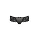 Трусики Passion Exclusive ABLA THONG S/M, black