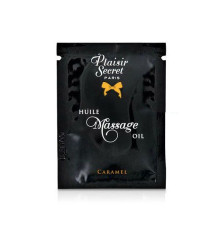 Пробник масажної олії Plaisirs Secrets Caramel (3 мл)