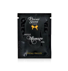 Пробник масажної олії Plaisirs Secrets Creme Brulee (3 мл)