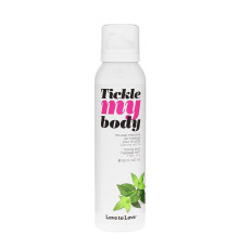 Распродажа!!! Массажная пена Love To Love TICKLE MY BODY Fresh Mint (150 мл) (срок 07.2025)