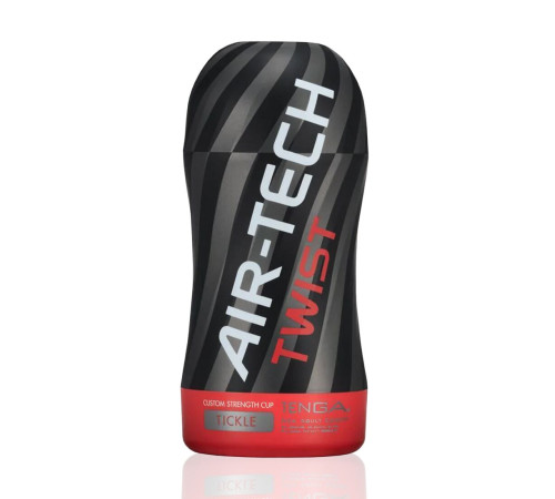 Мастурбатор Tenga Air-Tech Twist Tickle Red зі змінною тугістю обхвату, ефект глибокого мінету