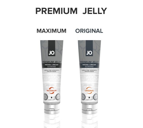 Лубрикант на силіконовій основі JO PREMIUM JELLY — ORIGINAL (120 мл) без консервантів