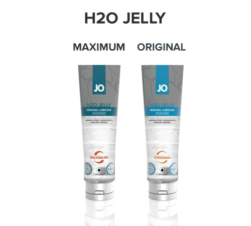 Густий лубрикант на водній основі JO H2O JELLY — ORIGINAL (120 мл), без парабенів та гліколю