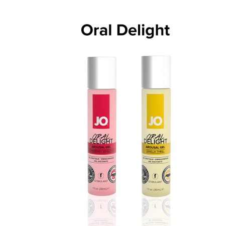 Гель для оральних пестощів JO Oral Delight Vanilla Thrill (30 мл), ефект холод-тепло